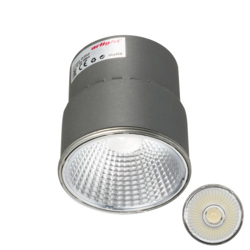 Светодиодный модуль SP-POLO-15W Day White 40deg (2-3) (Arlight, Металл) Светодиодный модуль для светильника POLO (2 часть из 3). Светодиод Bridgelux, цвет свечения ДНЕВНОЙ БЕЛЫЙ 4000K, световой поток 1100 люмен, угол свечения 40°, CRI>80, размер Ø74x80мм, мощность 15Вт. DC 26.7V, 500 mA.