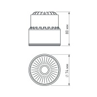  - Светодиодный модуль SP-POLO-15W Day White 40deg (2-3) (Arlight, Металл)