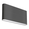 Светильник SP-WALL-FLAT-S170x90-2x6W Warm3000 (GR, 120 deg, 230V) (Arlight, IP54 Металл, 3 года) - Светильник SP-WALL-FLAT-S170x90-2x6W Warm3000 (GR, 120 deg, 230V) (Arlight, IP54 Металл, 3 года)