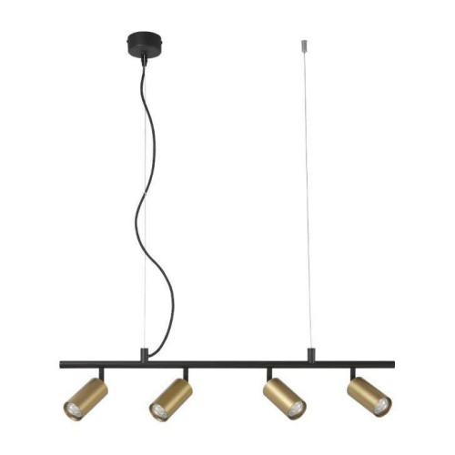 Подвесная люстра Crystal Lux CLT 015C4 L800 BL-GO 