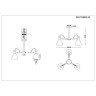 Потолочная люстра Evoluce Balcamo SLE103802-03 - Потолочная люстра Evoluce Balcamo SLE103802-03