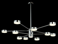  - Подвесная люстра Crystal Lux Goracio SP10+1 D1100 Chrome