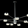 Подвесная люстра Crystal Lux Goracio SP10+1 D1100 Chrome - Подвесная люстра Crystal Lux Goracio SP10+1 D1100 Chrome