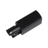 Ввод питания для шинопровода левый Uniel UBX-A02 Black 09739 - Ввод питания для шинопровода левый Uniel UBX-A02 Black 09739