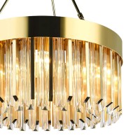  - Подвесная люстра Lumien Hall Карре LH3056/9P-GDCG