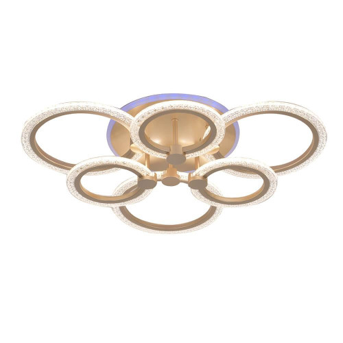 Потолочная люстра Seven Fires Snorri SF7061/7C-SGD-RGB 
