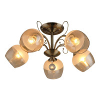Потолочная люстра IMEX MD.0562-5-S AB  - Потолочная люстра IMEX MD.0562-5-S AB