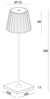 Настольная лампа Deko-Light Sheratan II Dim 346013  - Настольная лампа Deko-Light Sheratan II Dim 346013