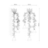 Настенный светильник Lucia Tucci Fiori Di Rose 113.3.2 - Настенный светильник Lucia Tucci Fiori Di Rose 113.3.2