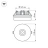 Светильник LTD-80R-Crystal-Roll 2x3W Day White (Arlight, IP40 Пластик, 3 года) - Светильник LTD-80R-Crystal-Roll 2x3W Day White (Arlight, IP40 Пластик, 3 года)