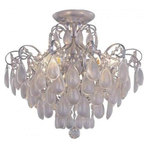 Потолочная люстра Crystal Lux Sevilia PL4 Silver 