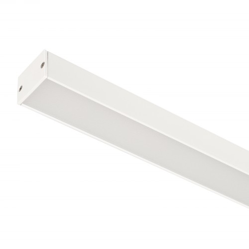 Светильник SNAP-STARLINE-FLAT-S1200-26W Day4000 (WH, 120 deg, 48V) (Arlight, IP40 Металл, 3 года) Под заказ от 500 шт. Светодиодный светильник для направляющих потолка Армстронг шириной 15 и 24 мм. Мощность 28 Вт, св. поток 2130 лм, 75 лм/Вт, дневной 4000K, CRI>80, угол 120°, напряжение питания 48 В. Белый квадратный корпус из алюминия, экран PS, степень защиты IP40. Размер: длина 1200 мм, ширина 25 мм, высота 28 мм. Монтаж накладной. Драйвер поставляется отдельно.