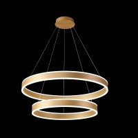  - Подвесная люстра Crystal Lux MUCHOS SP123W LED D600+800 GOLD