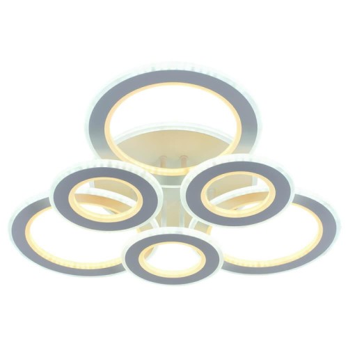 Потолочная светодиодная люстра Profit Light 8005/3+3 WHT 
