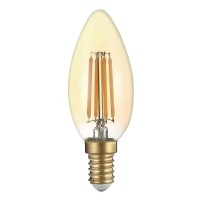 - Лампа светодиодная филаментная Thomson E14 11W 2400K свеча прозрачная TH-B2116