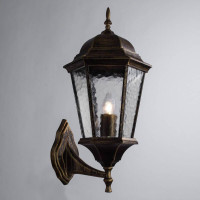  - Уличный настенный светильник Arte Lamp Genova A1201AL-1BN