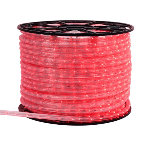 Дюралайт ARD-REG-FLASH Red (220V, 36 LED/m, 100m) (Ardecoled, Закрытый) Светодиодный дюралайт с эффектом мерцания. Цвет светодиодов КРАСНЫЙ, каждый 6-й светодиод мерцает белым цветом. Количество светодиодов 36 шт/метр, диаметр 13 мм. Шаг резки 2 метра. Напряжение питания AC 230V, потребляемая мощность 1.6W/метр. Степень влагозащиты IP54. Аксессуар для подключения AC 230V в комплекте.