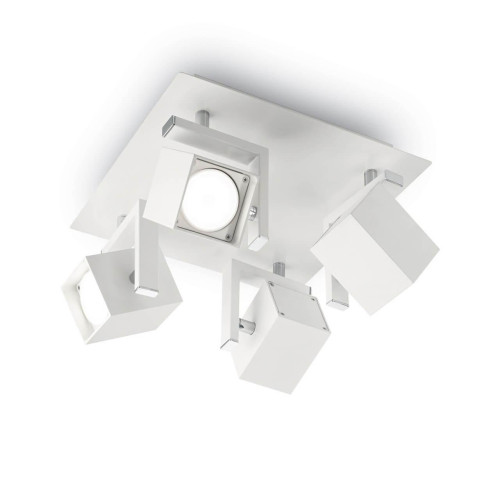 Спот Ideal Lux Mouse PL4 Bianco 073583 