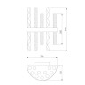 Настенный светильник Bogates Hollis 367/2 никель - Настенный светильник Bogates Hollis 367/2 никель