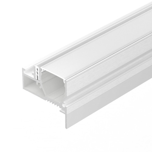 Профиль STRETCH-20-WALL-D-SIDE-2000 WHITE (Arlight, Алюминий) 