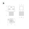 Светильник MAG-ORIENT-BABY-R22-2W Warm3000 (BK, 24 deg, 48V) (Arlight, IP20 Металл, 5 лет) - Светильник MAG-ORIENT-BABY-R22-2W Warm3000 (BK, 24 deg, 48V) (Arlight, IP20 Металл, 5 лет)