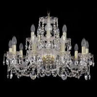  - Подвесная люстра Bohemia Ivele 1402/10+5/240 G