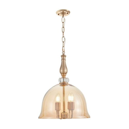 Подвесная люстра Lumina Deco Helmetti LDP 6821-4 GD 