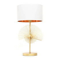  - Настольная лампа Lumina Deco Fonti LDT 5534 GD+WT