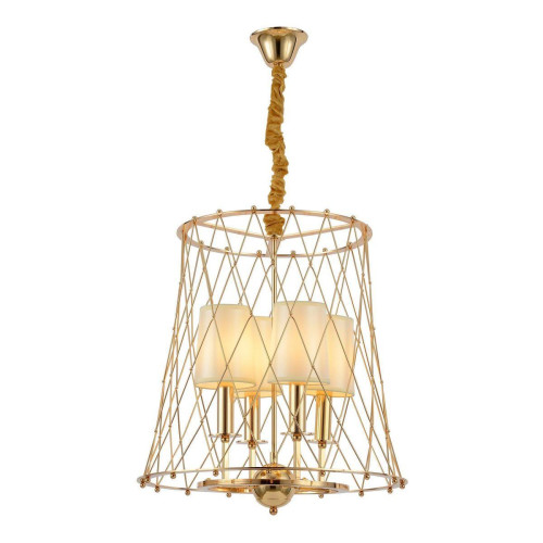 Подвесная люстра Lumina Deco Berton LDP 8013-4 F.GD 