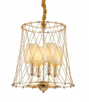  - Подвесная люстра Lumina Deco Berton LDP 8013-4 F.GD