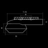 Опора фланцевая OXOR-OK2-D100-L3000 (BK) (Arlight, Алюминий) - Опора фланцевая OXOR-OK2-D100-L3000 (BK) (Arlight, Алюминий)