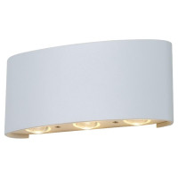  - Уличный настенный светодиодный светильник Crystal Lux CLT 023W3 WH