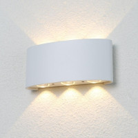  - Уличный настенный светодиодный светильник Crystal Lux CLT 023W3 WH