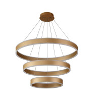  - Подвесная люстра Crystal Lux MUCHOS SP158W LED D400+600+800 GOLD