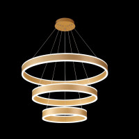  - Подвесная люстра Crystal Lux MUCHOS SP158W LED D400+600+800 GOLD