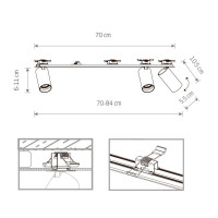  - Встраиваемый спот Nowodvorski Mono Surface 7746