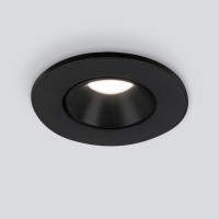  - Встраиваемый светодиодный светильник Elektrostandard 25025/Led 3W 4200K BK черный 4690389177309