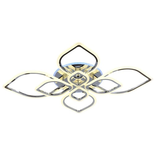 Потолочная светодиодная люстра Profit Light 8078/4+4 CHR 
