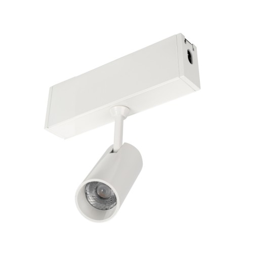 Светильник CLIP-38-SPOT-R146-6W Warm3000 (WH, 24 deg, 24V) (Arlight, IP40 Металл, 3 года) Подвесной/накладной светильник для системы CLIP 38мм, 6Вт. Цвет свечения ТЕПЛЫЙ 3000K, световой поток 350 лм, угол 24°, CRI>90. Корпус круглый, металл, цвет белый комбинированный, IP40. Размеры LxWxH 171x38x64мм. Входное напряжение DC24V, мощность 6Вт. Драйвер в комплект не входит.