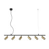 Подвесная люстра Crystal Lux CLT 015C6 L1200 BL-GO - Подвесная люстра Crystal Lux CLT 015C6 L1200 BL-GO