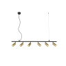 Подвесная люстра Crystal Lux CLT 015C6 L1200 BL-GO - Подвесная люстра Crystal Lux CLT 015C6 L1200 BL-GO