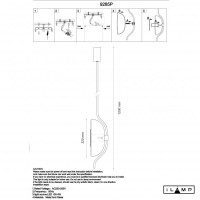  - Подвесной светильник iLamp Stereo 9285P GL SM