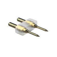  - Соединитель 2-штырьковый Lightstar для ленты 220V 3528/60 3014/120 (питание-лента) 408902 