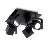 Спот Ideal Lux Mouse PL4 Nero 156712 - Спот Ideal Lux Mouse PL4 Nero 156712