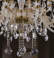  - Подвесная люстра Crystal Lux Alicante SP12+6