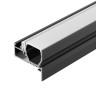Профиль STRETCH-20-WALL-D-SIDE-2000 BLACK (Arlight, Алюминий) - Профиль STRETCH-20-WALL-D-SIDE-2000 BLACK (Arlight, Алюминий)