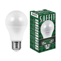  - Лампа светодиодная Saffit E27 15W 4000K матовая SBA6015 55011