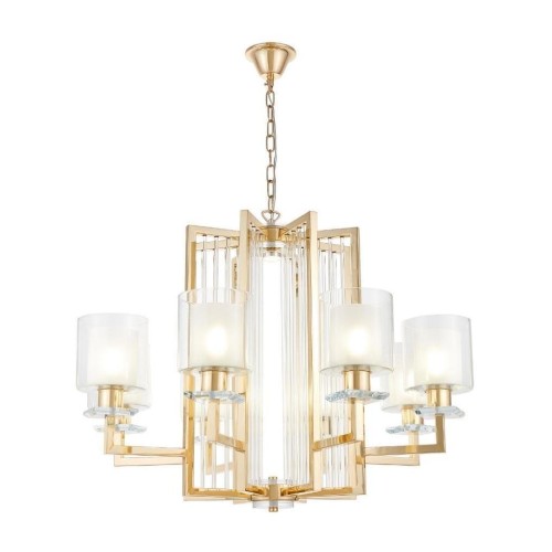 Подвесная люстра Lumina Deco Manhattan LDP 8012-8 F.GD 
