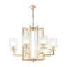 Подвесная люстра Lumina Deco Manhattan LDP 8012-8 F.GD - Подвесная люстра Lumina Deco Manhattan LDP 8012-8 F.GD