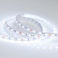  - Лента RT 2-5000 12V Cool 8K 2x (5060, 300 LED, LUX) (Arlight, 14.4 Вт/м, IP20)